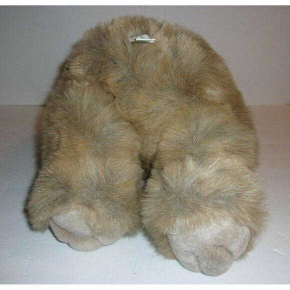 Brooklyn Doll Toy Plush Brown Teddy Bear Felt Bow Stuffed Animal 15" - Picture 4 of 4